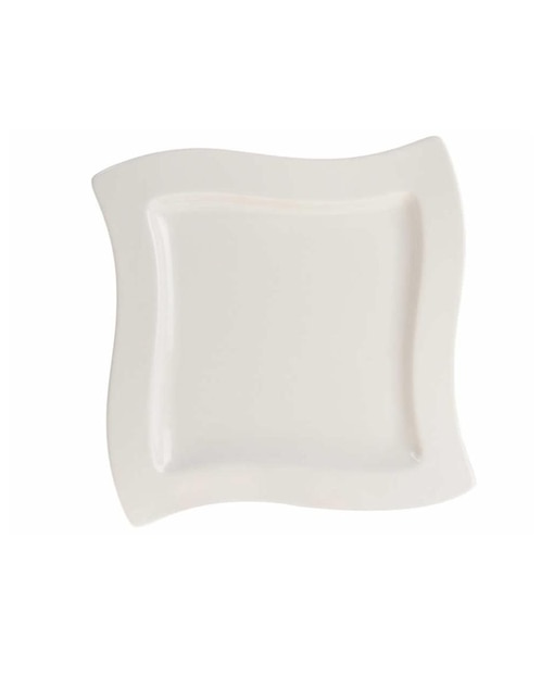 Plato postre de porcelana 1