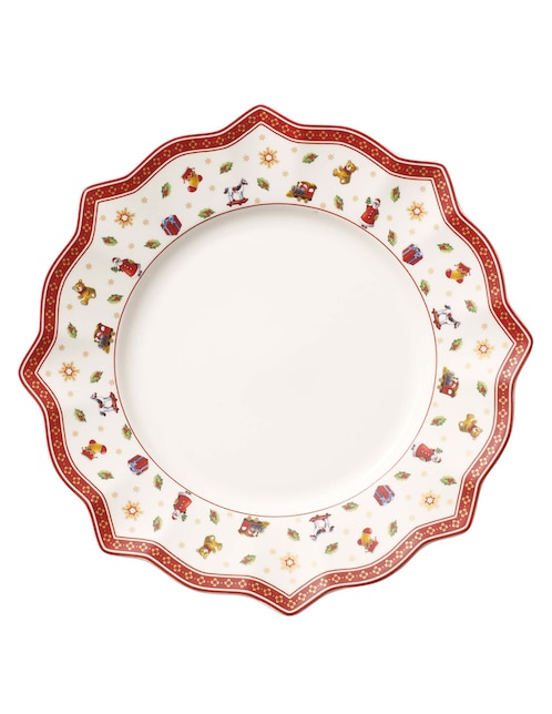 Plato trinche navideño Toy's Delight de porcelana 1
