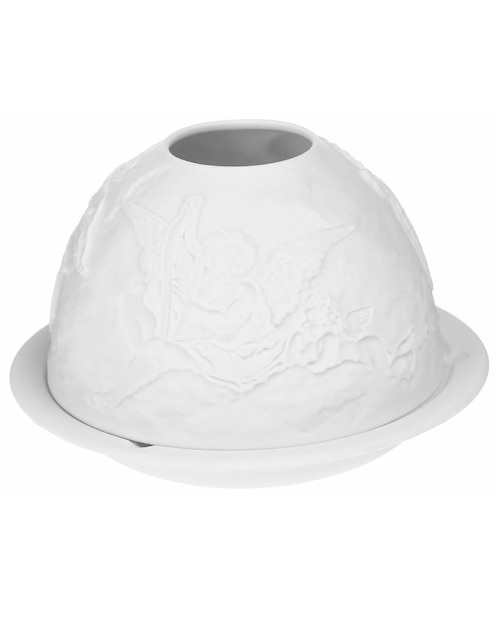 Bernardaud Litofanía Angeles T-Light Blanca