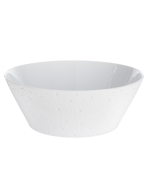 Ensaladera Bernardaud Ecueme Blanc de material porcelana