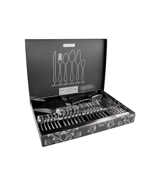 Set cubiertos de acero inoxidable 26 piezas