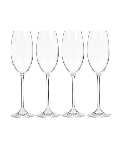 Set de copas para flauta Nachtmann Vivendi de cristal