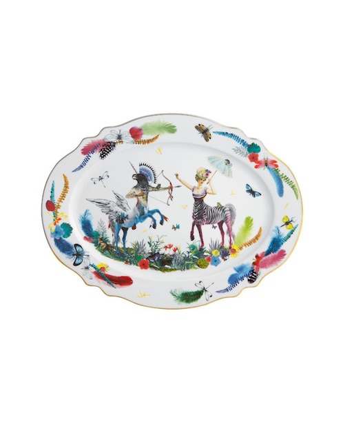 Platón Vista Alegre de porcelana