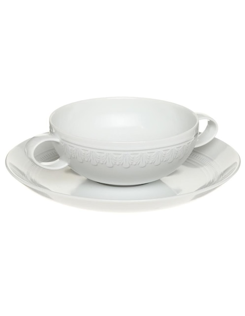 Plato sopa Vista Alegre de porcelana