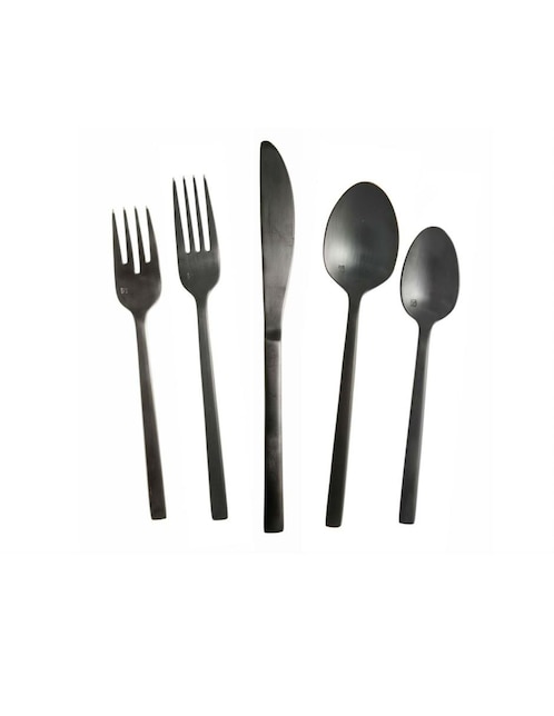 Set cubiertos Fortessa de acero inoxidable 20 piezas