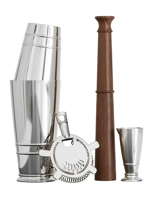 Set bar Fortessa de acero inoxidable