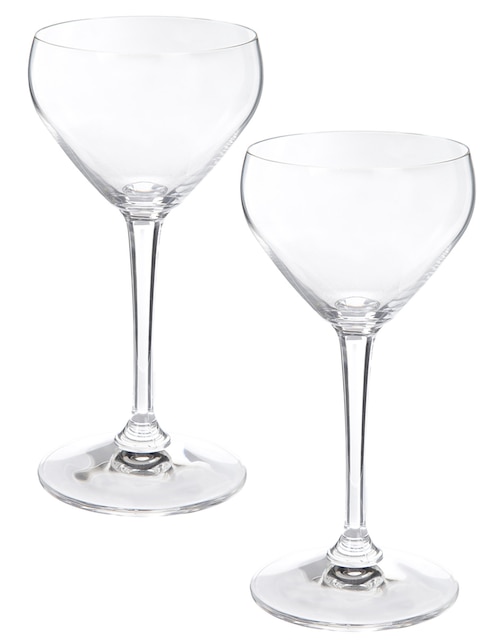 Set de copas para martini Riedel Nick & Nora de cristal