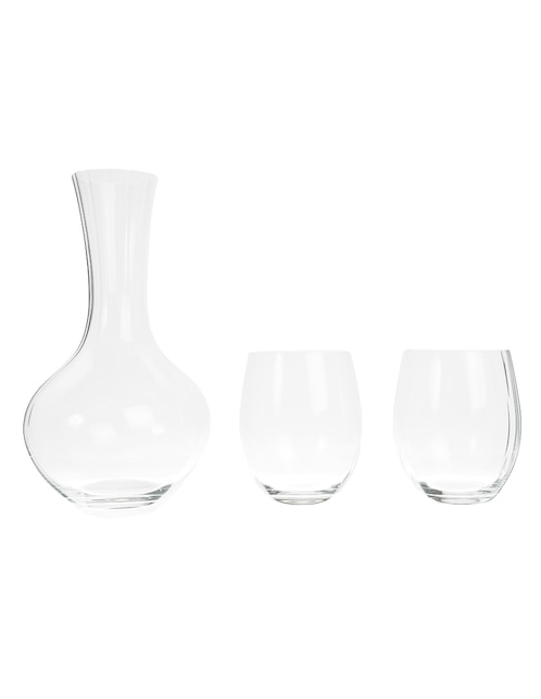 Set jarra y vasos de cristal 1