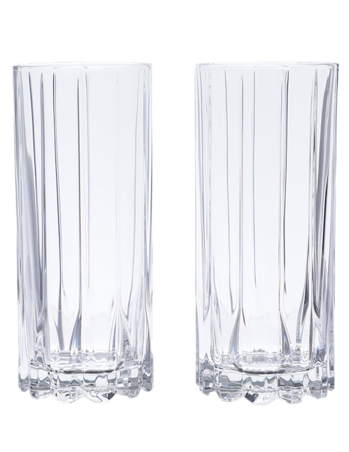 Set vasos Vive de cristal con 2 piezas 1
