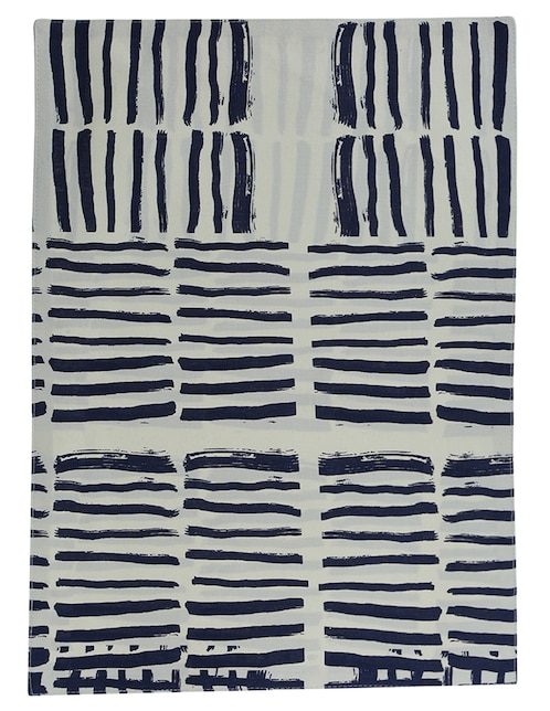 Mantel individual rectangular de algodón Siberia