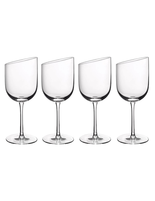 Set de copas para vino de cristal 1