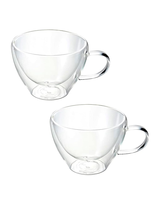 Set de tazas clásicas Luigi Bormioli 2 piezas