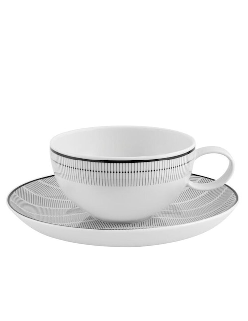Taza té Vista Alegre Orchestra 2 piezas