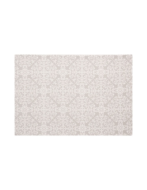 Mantel individual rectangular de algodón Dalfiori Astere