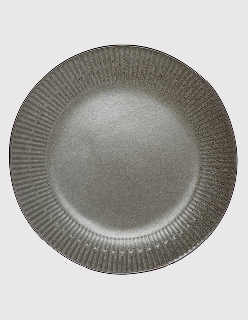 Plato postre Casagora Stone de porcelana