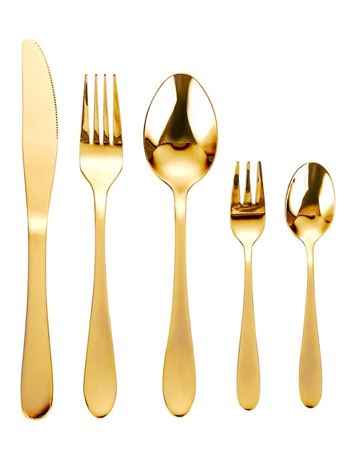 Set cubiertos Gota de acero inoxidable 72 piezas 1
