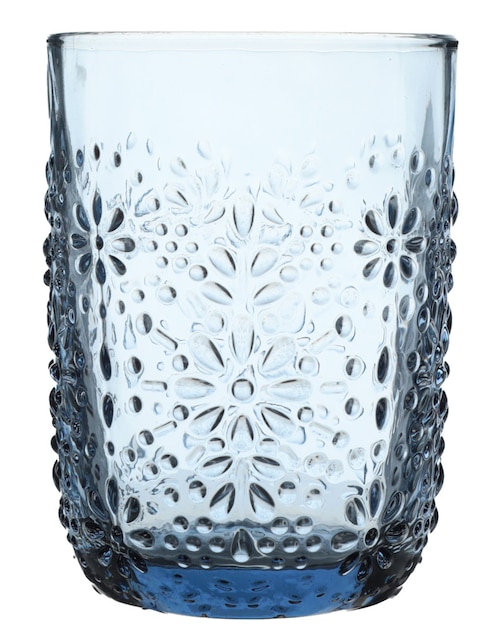 Vaso old fashion Clavel de vidrio 1