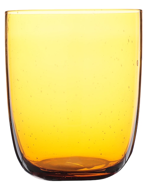 Vaso Ámbar de vidrio 1