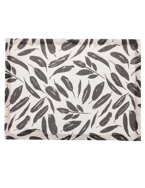 Mantel individual rectangular de poliéster Siny 1