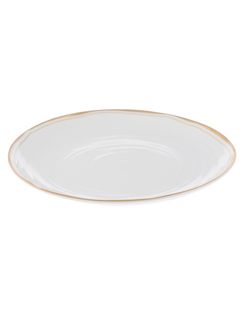 Plato trinche Albatre de porcelana 1