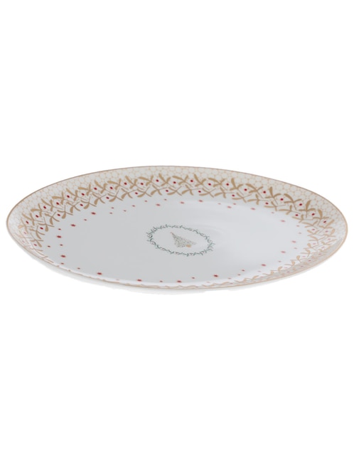 Platón Bernardaud Noel de porcelana