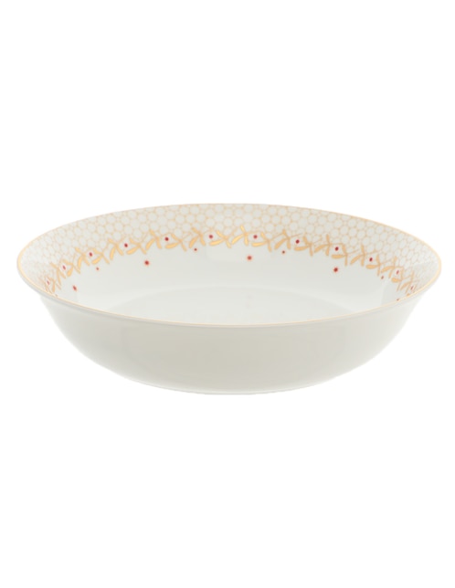 Plato hondo Noel de porcelana 1