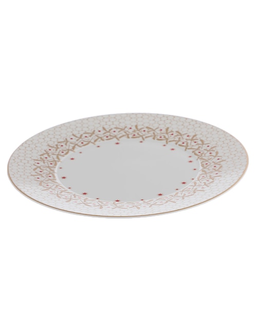 Plato trinche Noel de porcelana 1