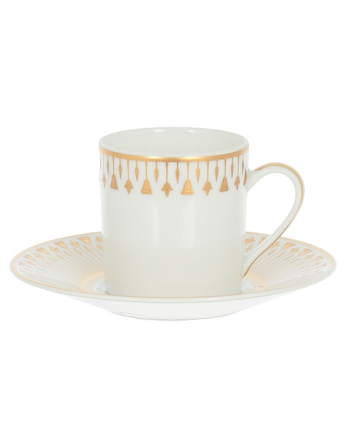 Taza terno Bernardaud Soleil Levant 2 piezas