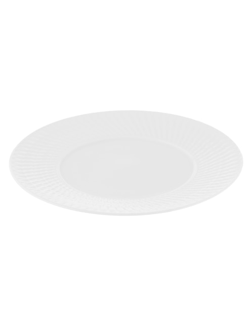 Plato ensalada Twist de porcelana 1