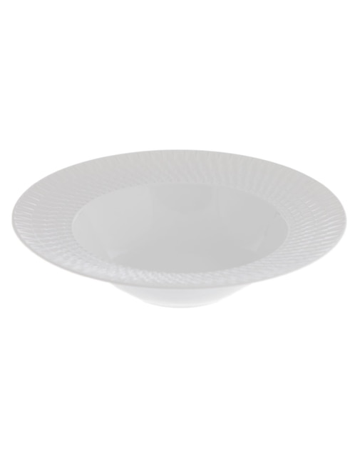 Plato sopa Twist de porcelana 1