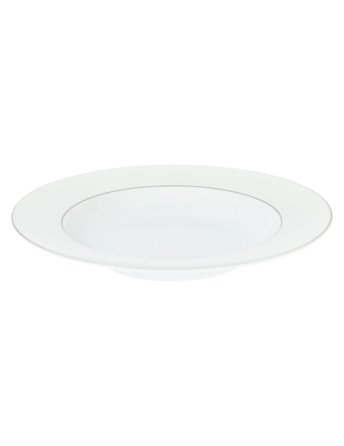 Plato sopa Dune de porcelana 1