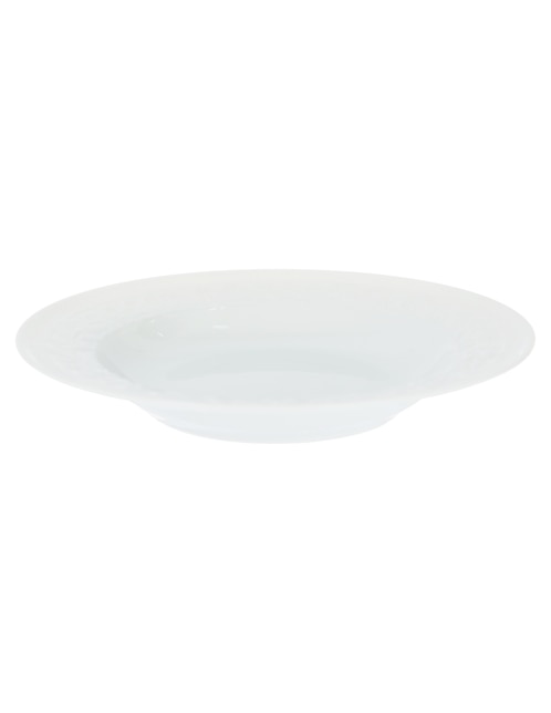 Plato sopa Louvre de porcelana 1