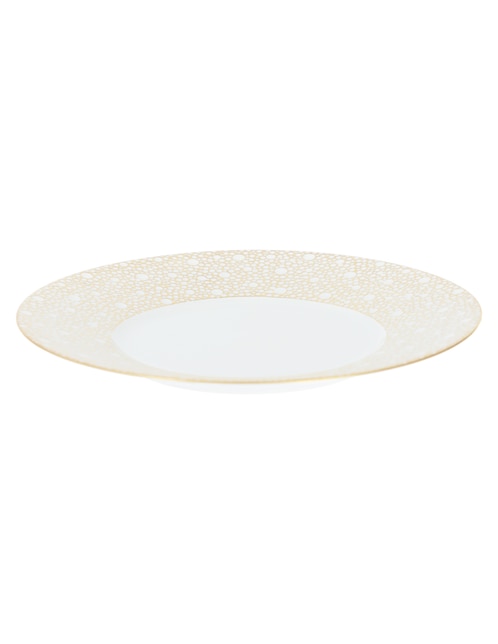 Plato ensalada Ecume Mordoré de porcelana 1