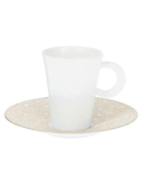 Taza terno Bernardaud Ecume Mordore 2 piezas
