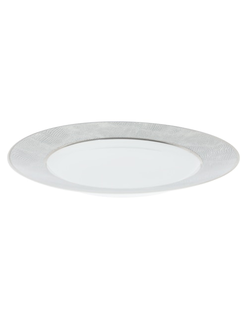 Plato trinche Bernardaud Sauvage de porcelana