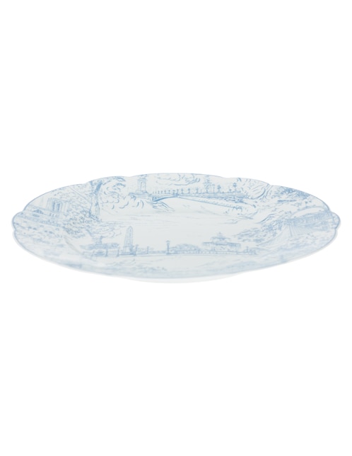 Plato trinche Tout Paris de porcelana 1