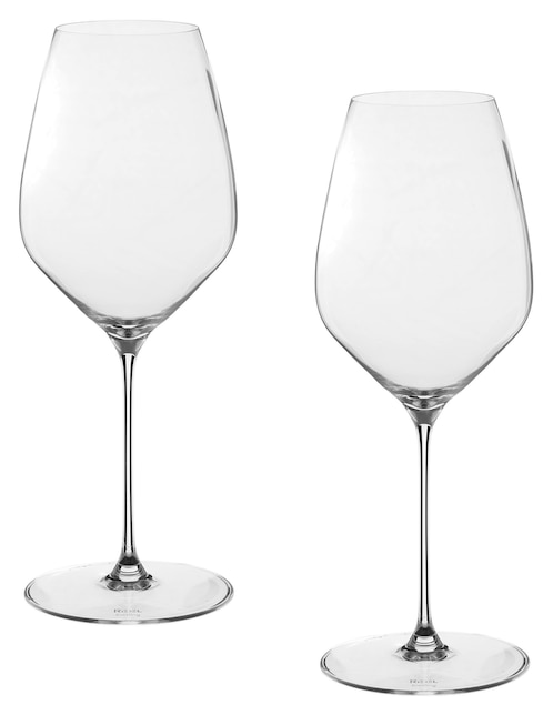 Set de copas para vino Veloce de cristal 1