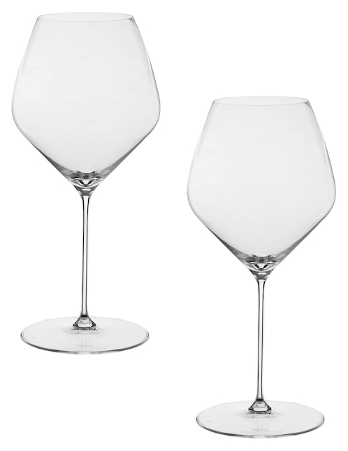 Set de copas para vino Veloce de cristal 1