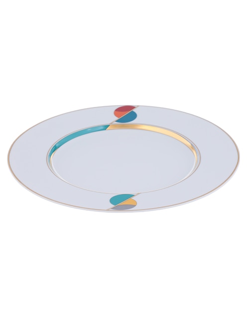 Plato trinche Futurismo de porcelana 1