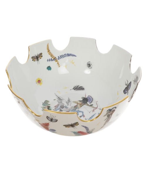 Ensaladera Vista Alegre Caribe de porcelana