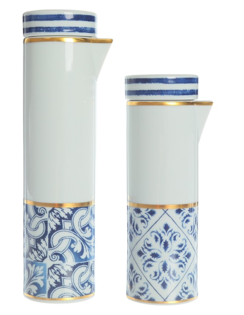 Set de aceite y vinagre Vista Alegre Transatlántica de porcelana