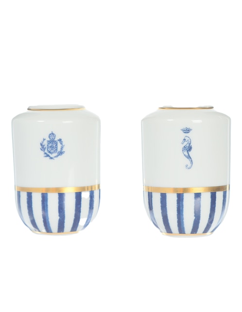 Set salero y pimentero Transatlántica de porcelana 1