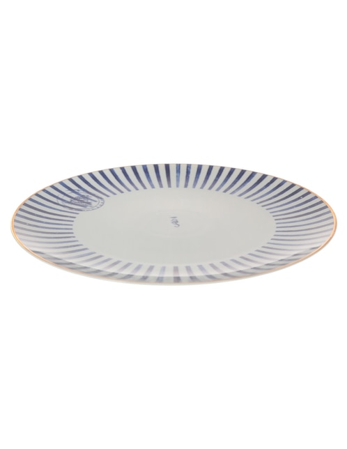 Plato base Transatlántica de porcelana 1