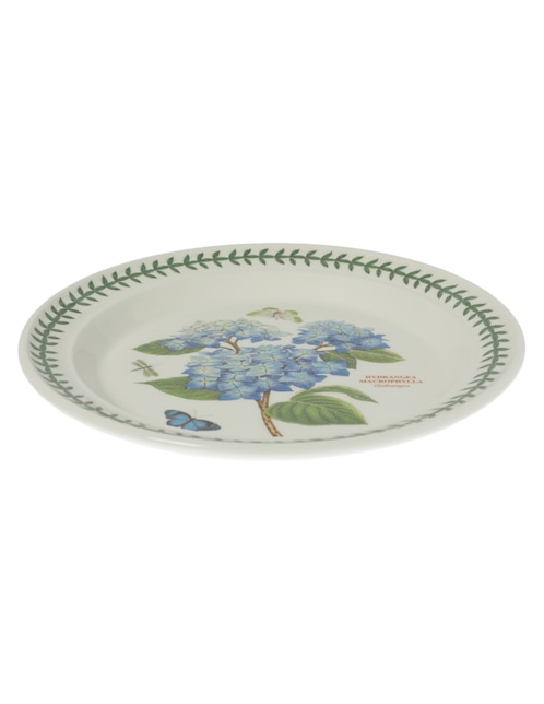 Plato trinche Botanic Garen de porcelana
