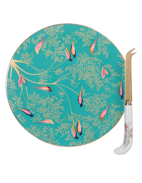 Plato Sara Miller de porcelana 1