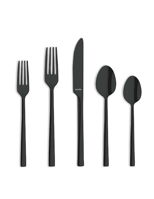 Set cubiertos Amefa de acero inoxidable 20 piezas