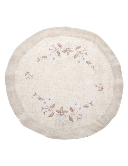 Carpeta redondo de poliéster Home Elegance
