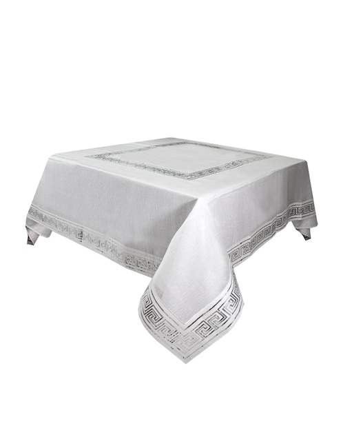 Mantel cuadrado de poliéster Home Elegance Cristina