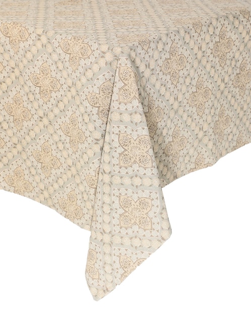 Mantel rectangular de algodón 1
