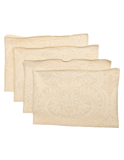 Set mantel individual rectangular de algodón Heart 1